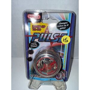 Duncan Pulse Light-Up Yo-Yo Ball Bearing Axle Color Changing LED 3572XP New